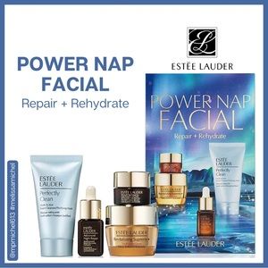 NWT Estee Lauder Power Nap 4-Step Facial Skincare Set